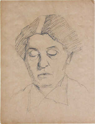 Дейнеко Ольга Константиновна. Девять листов с портретами (в том числе портрет Аделины Штеле - первой исполнительницы партии Нанетты в опере Дж. Верди «Фальстаф»)